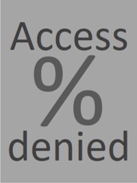 Letters: Access denied and % sign